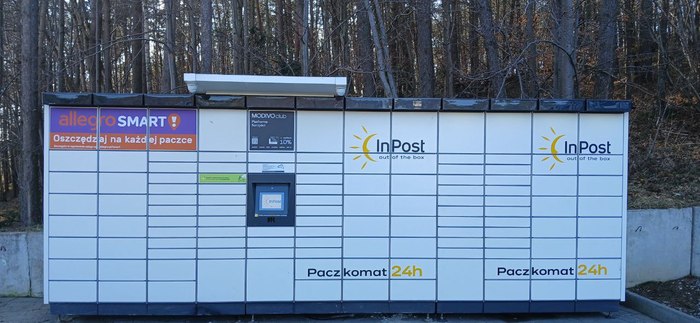 Paczkomat KOBS01M przy stacji benzynowej