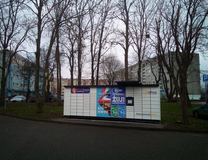 Paczkomat KOL05M Przy sklepie NETTO