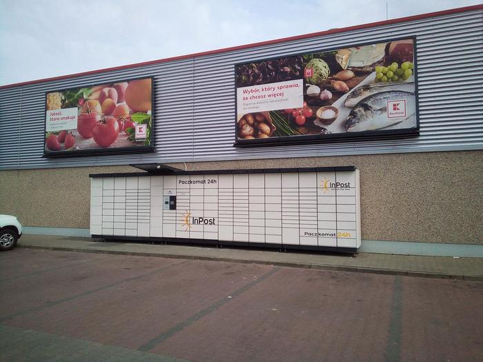 Paczkomat KOL05N Przy supermarkecie Kaufland