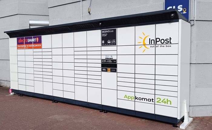 Paczkomat KON10BAPP Przy markecie Intermarche