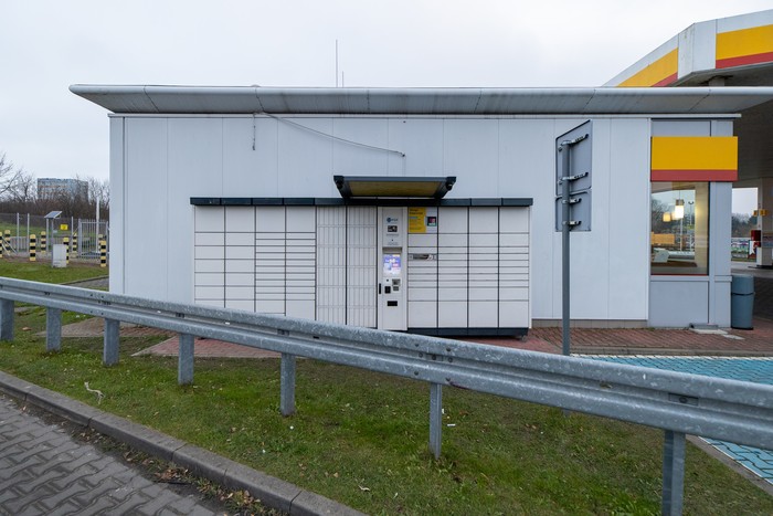 Parcel Locker KOS01L Stacja paliw Shell