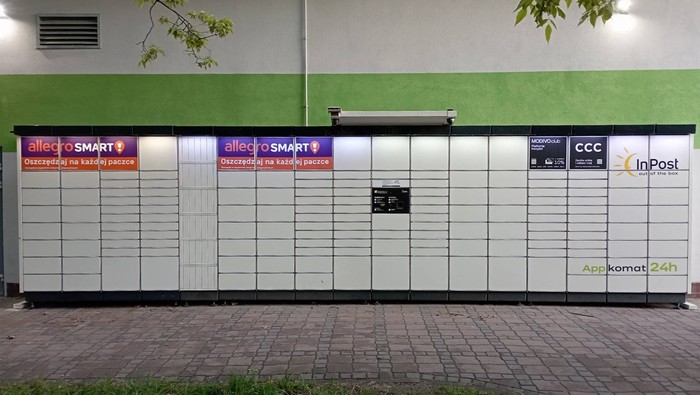 Parcel Locker KOS02APP Przy markecie Stokrotka