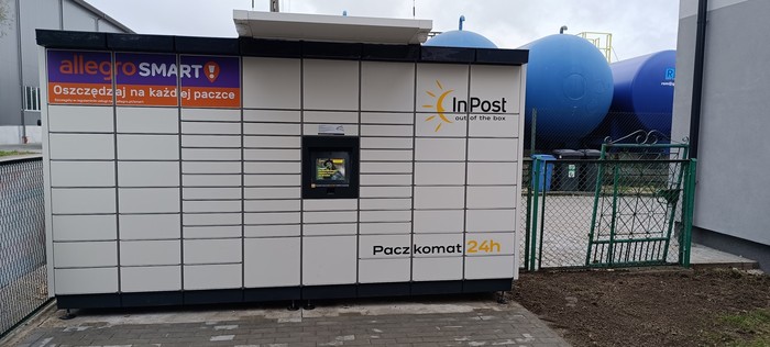 Paczkomat KOSC01M PRZY OCHOTNICZEJ STRAŻY POŻARNEJ
