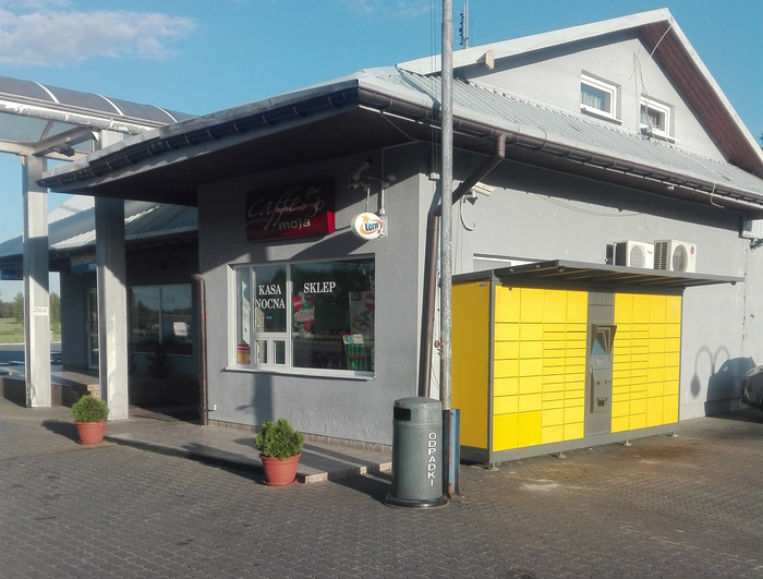 Paczkomat KOT01G Stacja paliw Moya