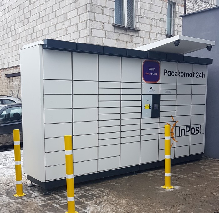 Paczkomat KPO01N Przy sklepie Groszek