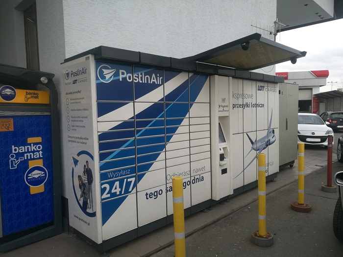 Parcel Locker KRA01B Stacja paliw Orlen