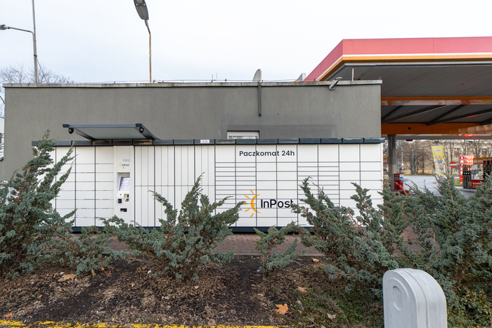 Parcel Locker KRA02AP Stacja paliw Circle K - Paczkomat Hi'Shine