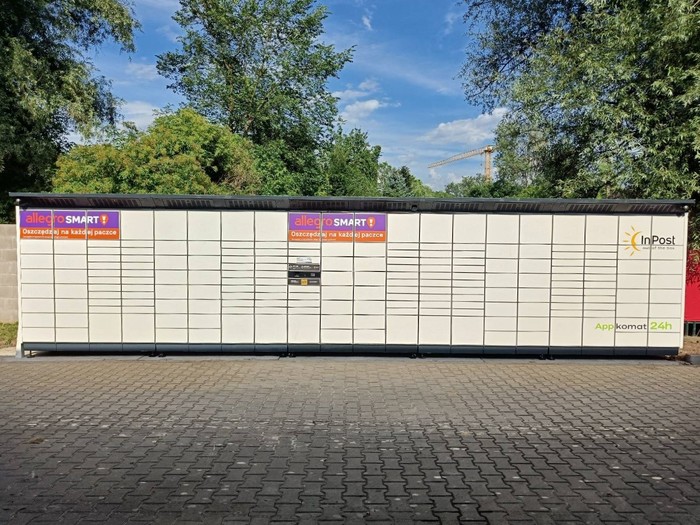 Paczkomat KRA03BAPP Przy myjni samochodowej