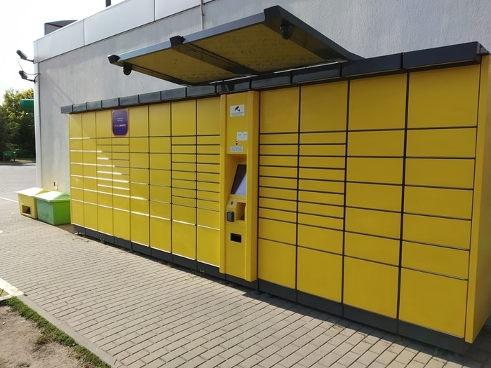 Paczkomat KRA05A Stacja paliw BP