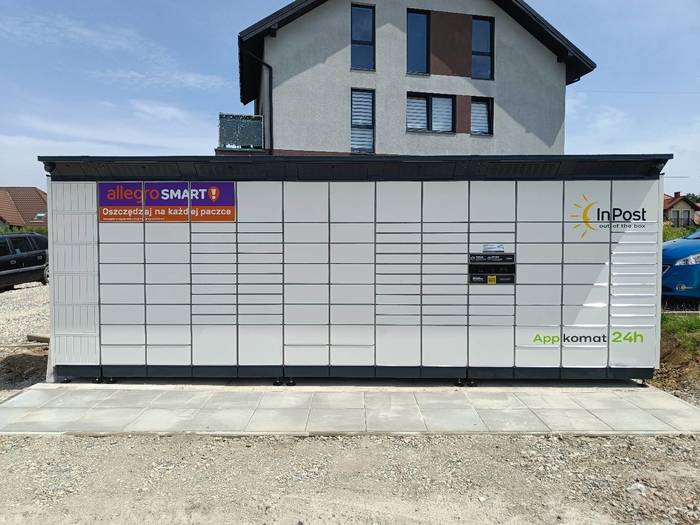 Parcel Locker KRA05BAPP Przy Stacji Kontroli Pojazdów