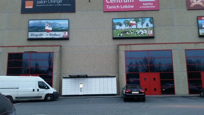 Paczkomat KRA23A Przy markecie Kaufland