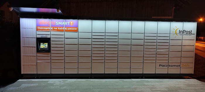 Parcel Locker KRA276M Skrzyżowanie Wyciąska/Podstawie