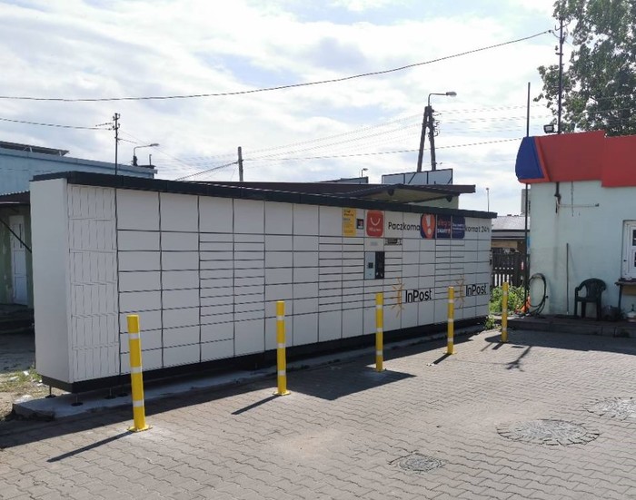 Paczkomat KRC01N Stacja paliw Wasbruk