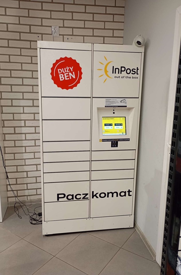 Paczkomat KRD01H w sklepie Duży Ben