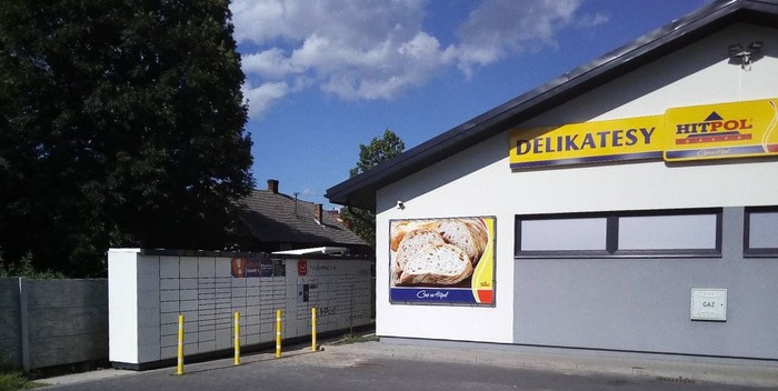 Paczkomat KRE01N Przy sklepie Hitpol