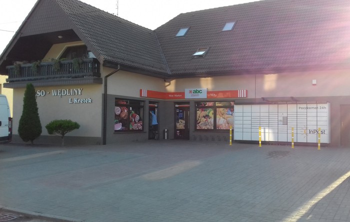 Parcel Locker KRI01N Przy sklepie Mini Market Iza