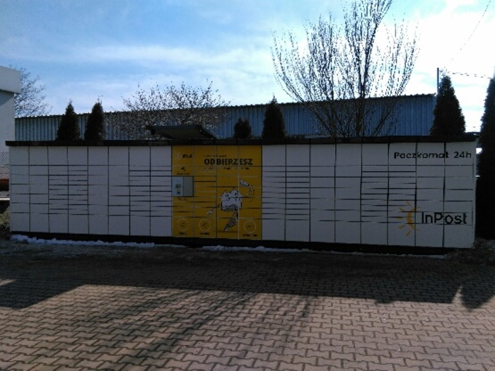 Paczkomat KRO04N Stacja paliw Grosar