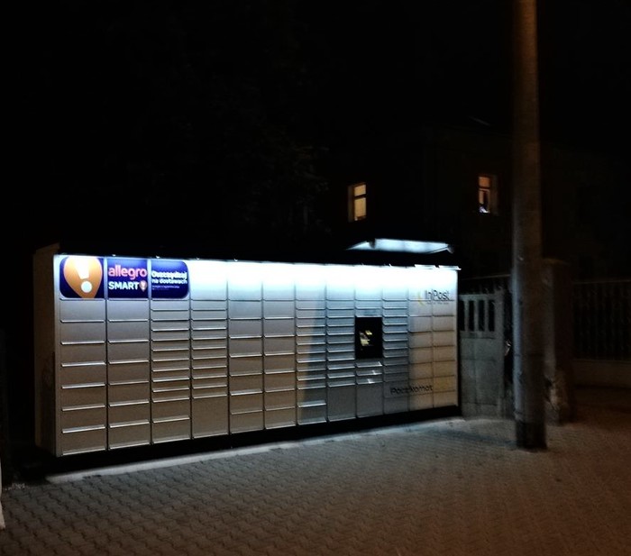 Paczkomat KSC03M Teren prywatnej posesji