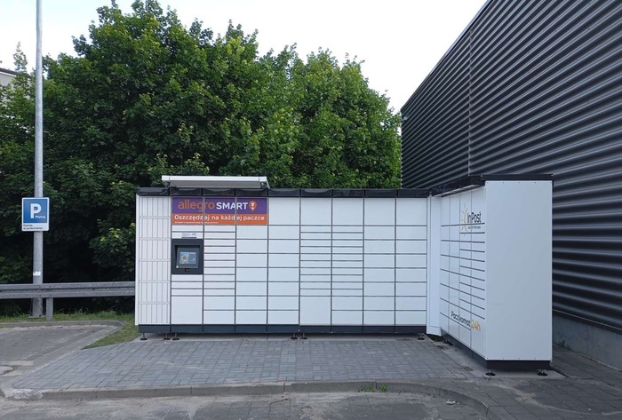 Paczkomat KSO10M Przy hipermarkecie Kaufland