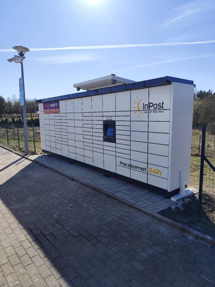 Paczkomat KSO11M Parking Aquaparku