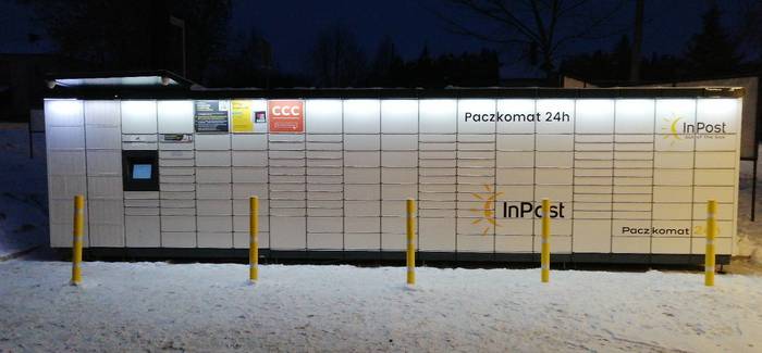 Paczkomat KSW01M Przy sklepie Gama