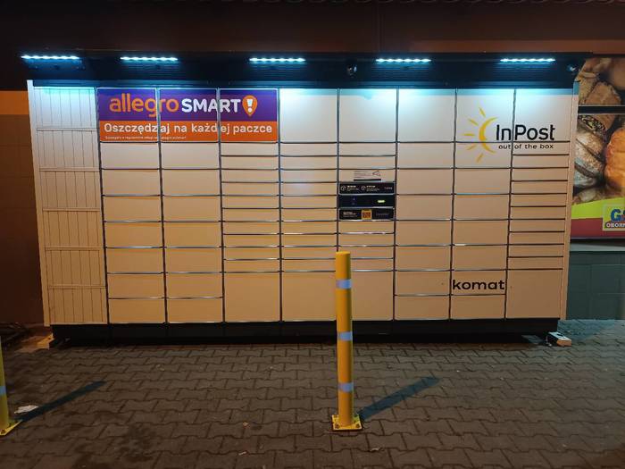 Parcel Locker KSZV01BAPP Przy sklepie