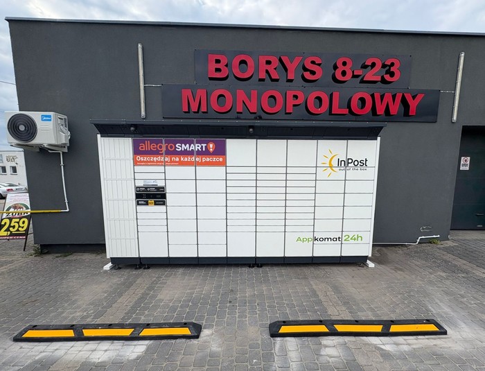 Paczkomat KTK02BAPP przy sklepie Borys