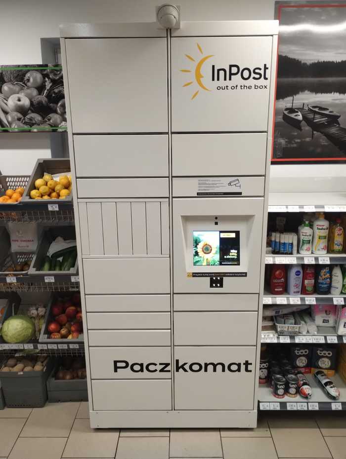 Parcel Locker KTNY01HP w sklepie spożywczym