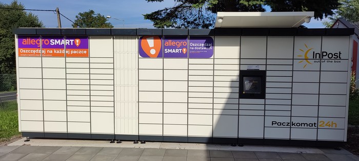Paczkomat KTY03M Myjka ENSOLT Kęty Krakowska