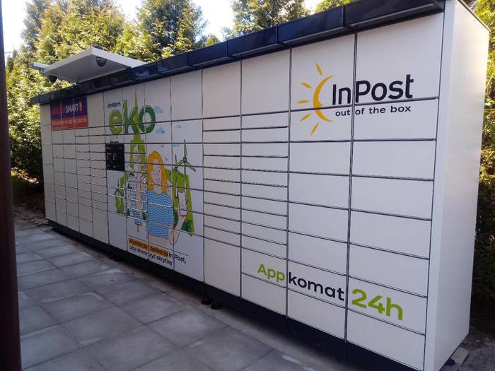 Paczkomat KTZ01APP Okręgowa stacja kontroli pojazdów