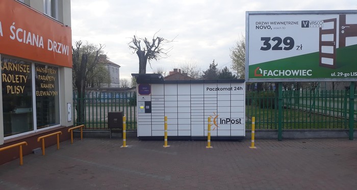 Paczkomat KUT03N Przy sklepie Fachowiec