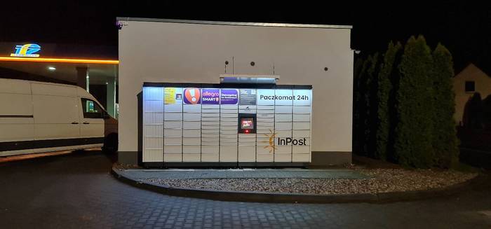 Parcel Locker KXN01M Przy stacji benzynowej