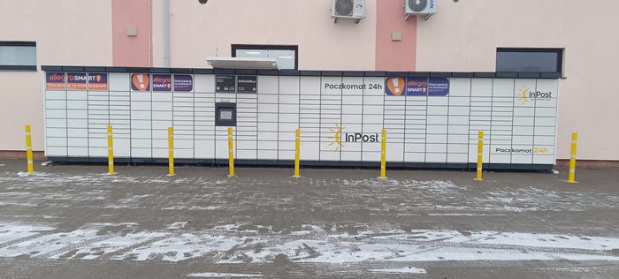 Paczkomat KYK01M Przy sklepie spożywczym Paleo