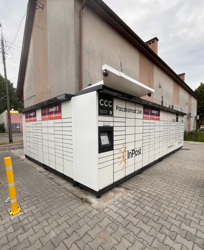 Paczkomat KZC01M Przy sklepie spożywczym