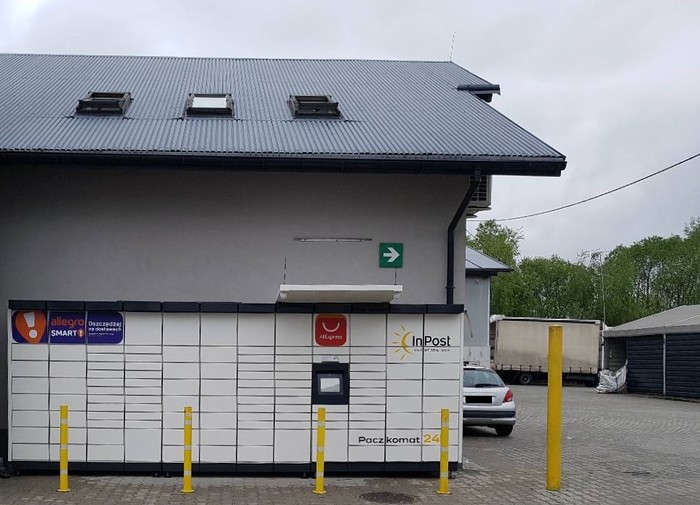 Parcel Locker KZE01M Przy Chińskim Centrum Handlowym