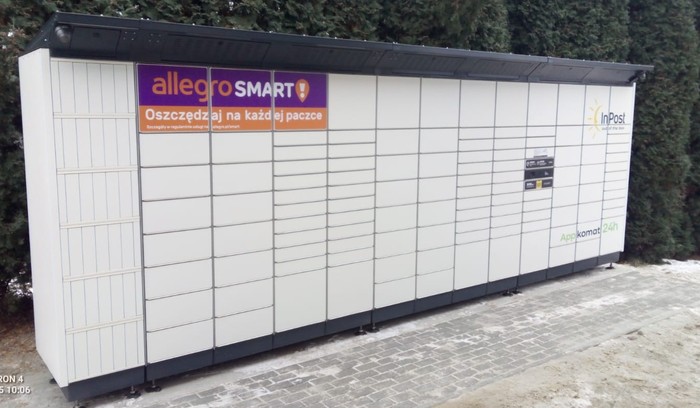Parcel Locker KZEN01BAPP Przy sklepie spożywczym