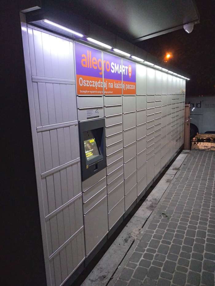 Parcel Locker LAD01M Przy Sklepie Bajka.