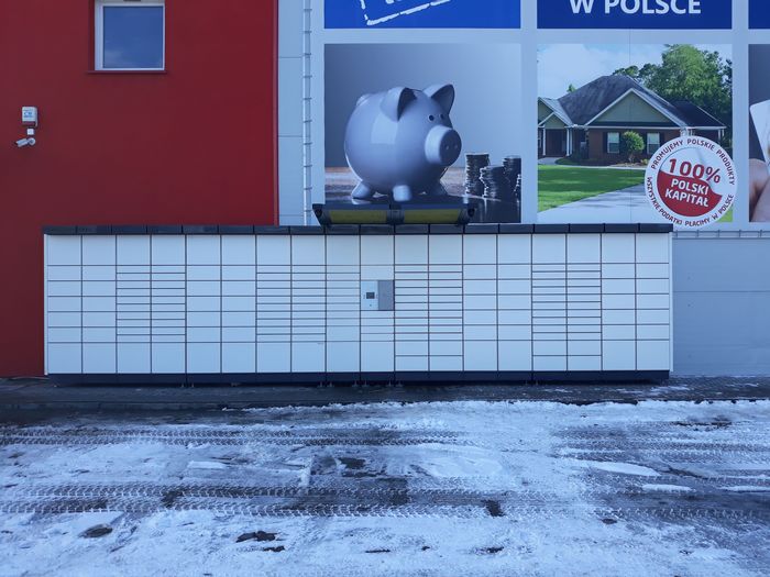 Paczkomat LAN01N Przy sklepie Majster