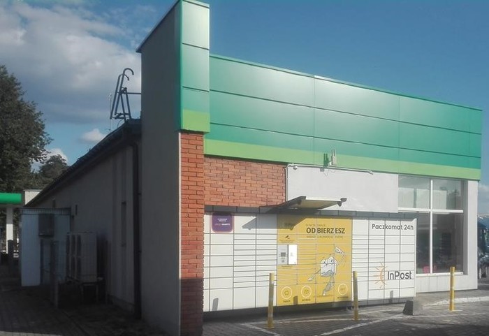 Paczkomat LAS01N Stacja paliw BP