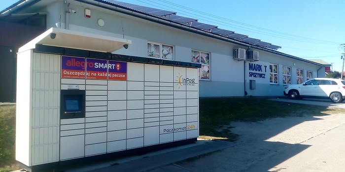 Paczkomat LAX02M Przy sklepie Euro