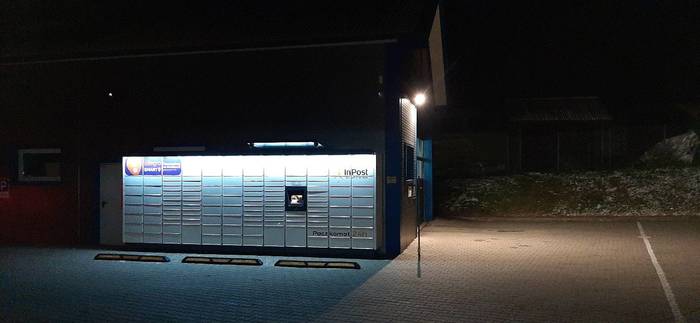 Paczkomat LAZ01M Myjnia bezdotykowa