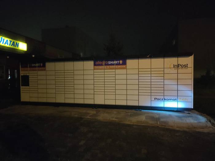Поштомат LAZ02M Przy sklepie Lewiatan