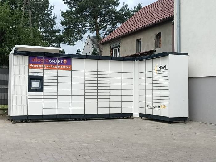 Поштомат LAZK01M Przy obiekcie mieszkaniowym.