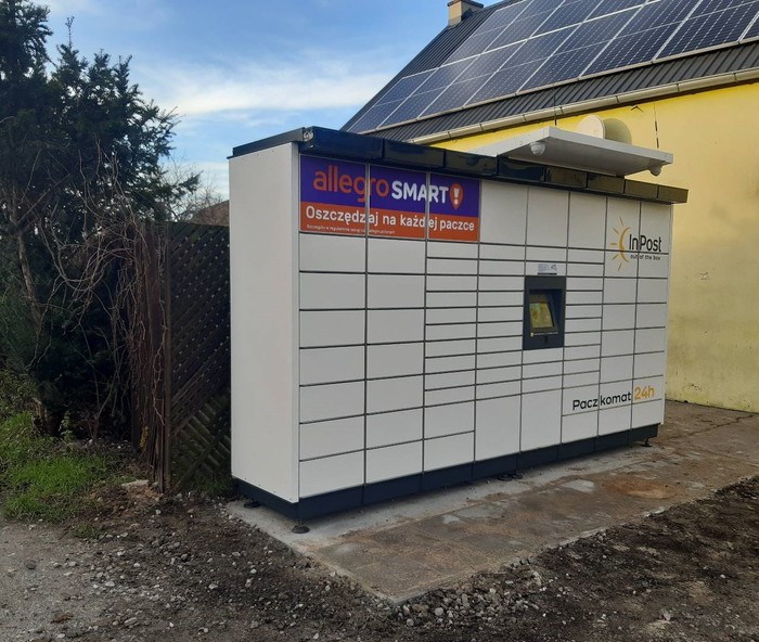 Parcel Locker LBNA01M parking przy sklepie