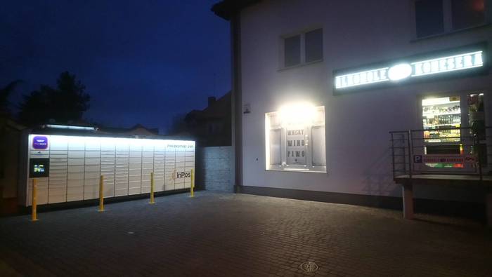 Paczkomat LBO02M Przy prywatnej posesji