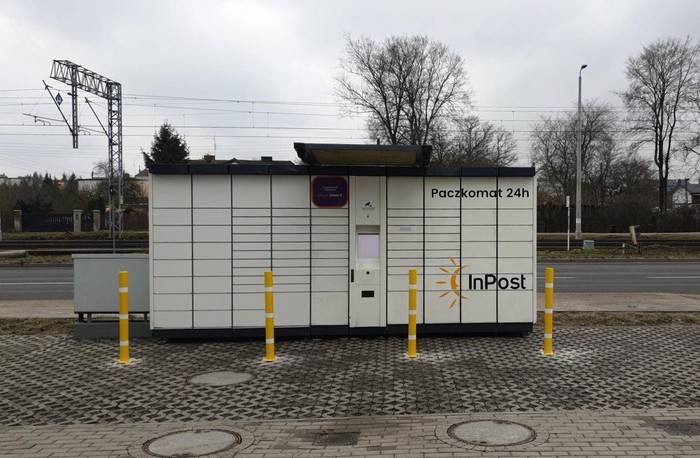 Paczkomat LBO05A Przy myjni bezdotykowej