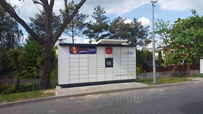 Paczkomat LBO06M Stacja paliw MOL