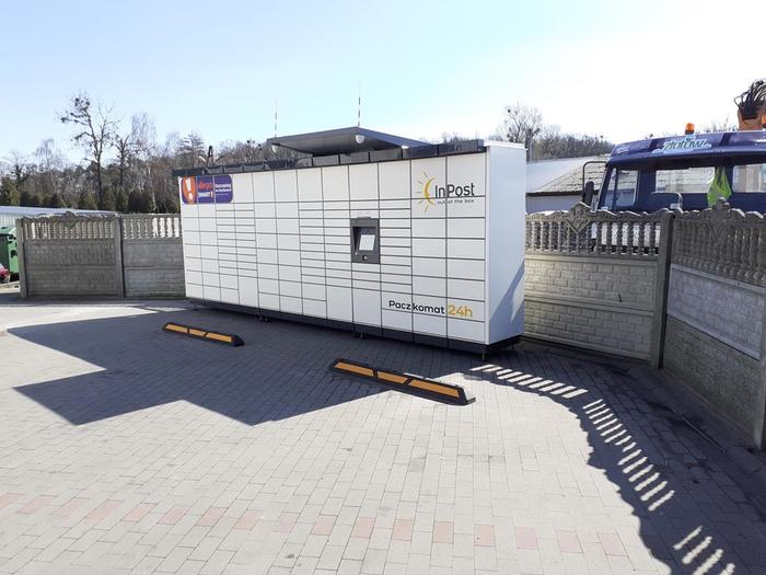 Paczkomat LBS02M Przy stacji paliowej MOYA