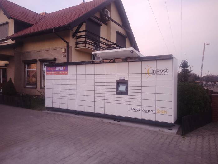 Paczkomat LBS04M Przy sklepie spożywczym