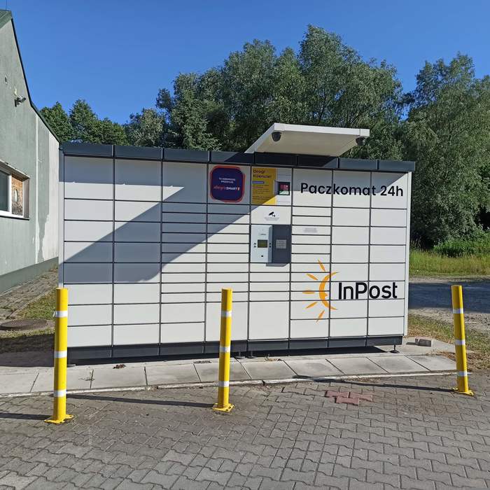 Paczkomat LDN01N Na stacji paliw Grosar